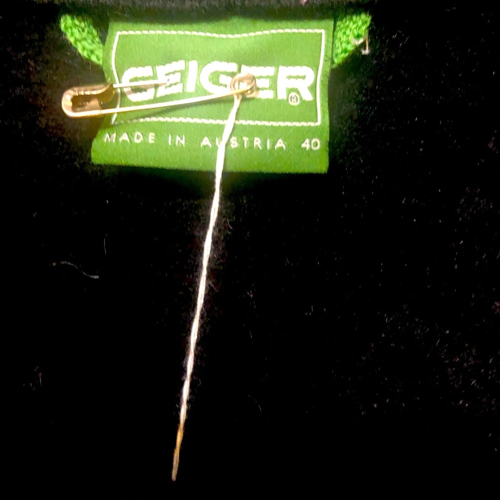 Geiger black jacket
